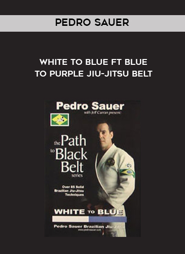 Pedro Sauer-White to Blue ft Blue to Purple Jiu-Jitsu Belt digital download