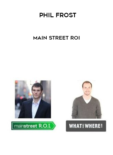Phil Frost – Main Street ROI digital download