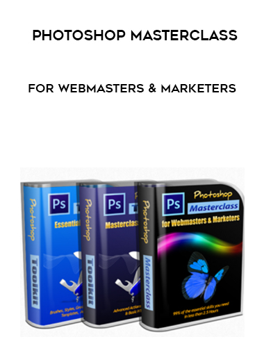 Photoshop MasterClass for Webmasters & Marketers digital download
