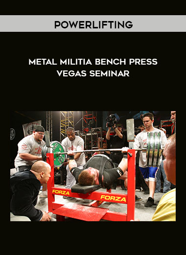 Powerlifting - Metal Militia Bench Press Vegas Seminar digital download