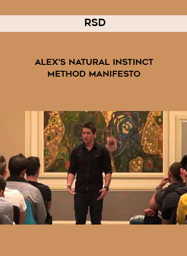 RSD - Alex's Natural Instinct Method Manifesto digital download