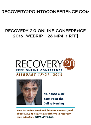 Recovery2point0conference.com - Recovery 2.0 Online Conference 2016 [Webrip – 26 MP4