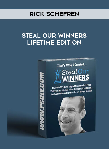 Rick Schefren - Steal Our Winners Lifetime Edition digital download
