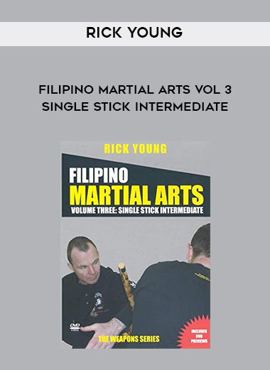 Rick Young - Filipino Martial Arts VoL 3 - Single Stick Intermediate digital download