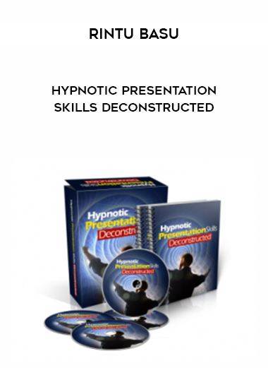 Rintu Basu - Hypnotic Presentation Skills Deconstructed digital download