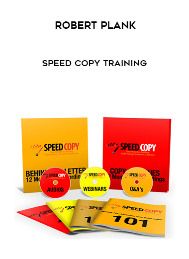 Robert Plank – Speed Copy Training digital download