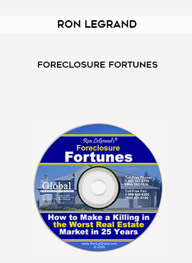 Ron Legrand - Foreclosure Fortunes digital download