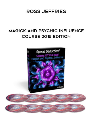 Ross Jeffries – Magick and Psychic Influence Course 2015 Edition digital download
