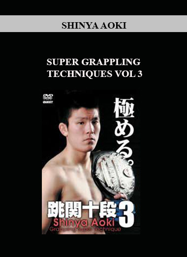 SHINYA AOKI - SUPER GRAPPLING TECHNIQUES VOL 3 digital download