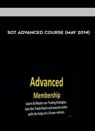 SOT Advanced Course (May 2014) digital download
