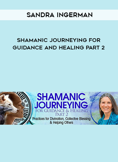 Sandra Ingerman - Shamanic Journeying for Guidance and Healing part 2 digital download