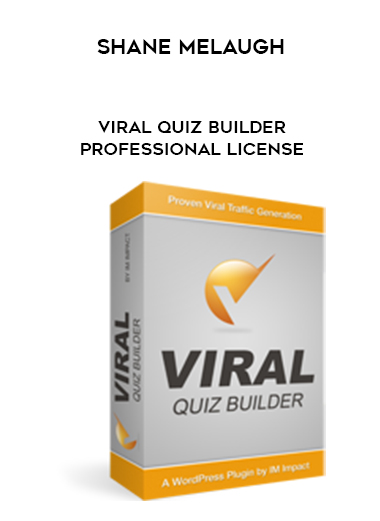 Shane Melaugh – Viral Quiz Builder Professional License digital download