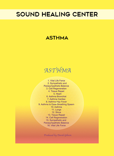 Sound Healing Center - Asthma digital download