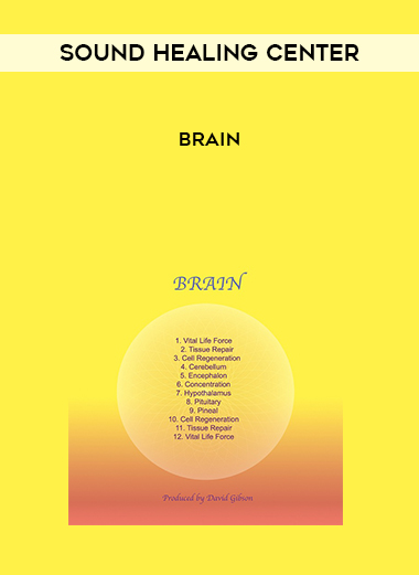 Sound Healing Center - Brain digital download