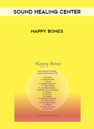 Sound Healing Center - Happy Bones digital download