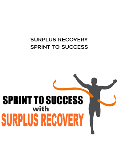 Surplus Recovery Sprint To Success digital download