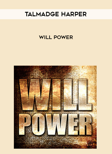 Talmadge Harper - Will Power digital download