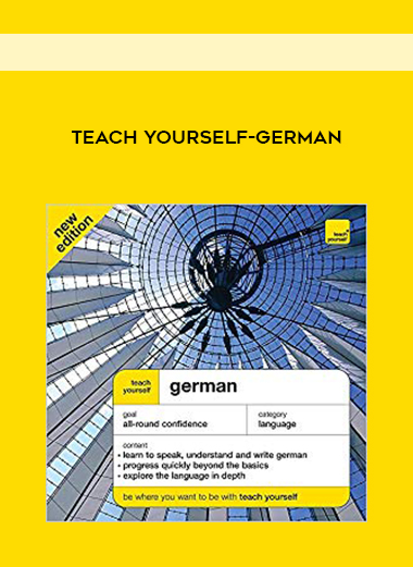 Teach Yourself-German digital download