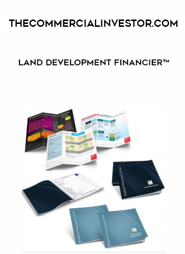 Thecommercialinvestor.com - Land Development Financier™ digital download