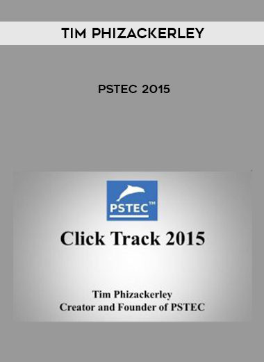 Tim Phizackerley – PSTEC 2015 digital download