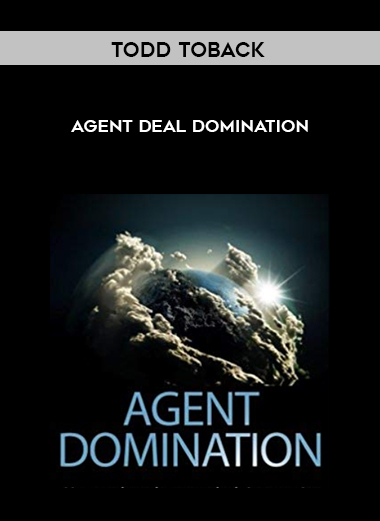 Todd Toback – Agent Deal Domination digital download