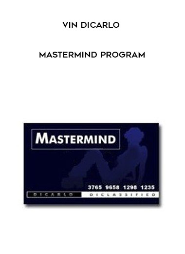 Vin DiCarlo - Mastermind Program digital download