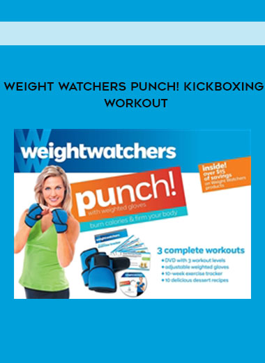 Weight Watchers Punch! Kickboxing Workout digital download
