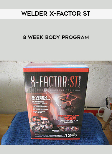 Welder X-Factor ST - 8 Week Body Program digital download