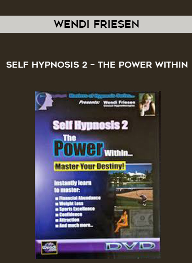 Wendi Friesen – Self Hypnosis 2 – The Power Within digital download