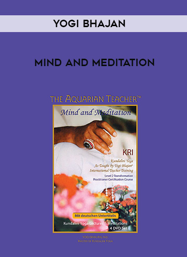 Yogi Bhajan - Mind and Meditation digital download