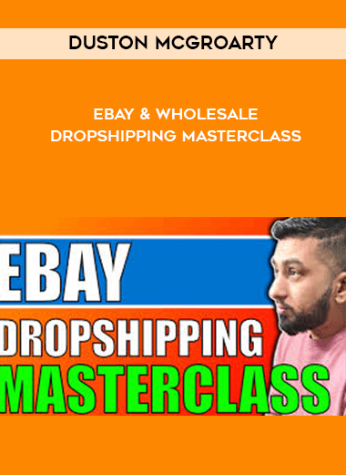 Zik Analytics - Ebay & Wholesale Dropshipping Masterclass digital download