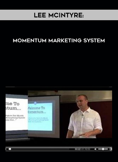 Lee McIntyre: Momentum Marketing System digital download