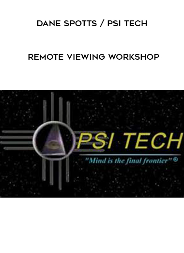 Dane Spotts / Psi Tech - Remote Viewing Workshop digital download