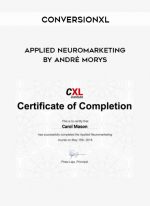 Conversionxl Applied neuromarketing by André Morys digital download