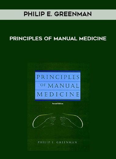 Philip E. Greenman - Principles of Manual Medicine digital download