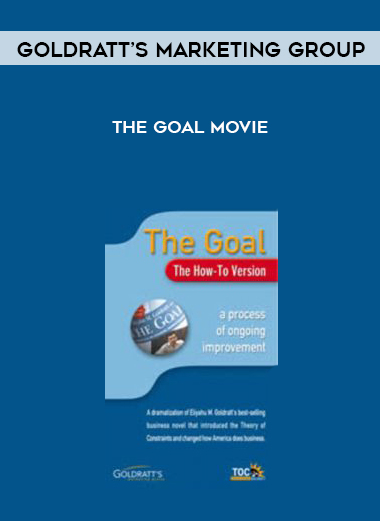 Goldratt’s Marketing Group – The Goal Movie digital download