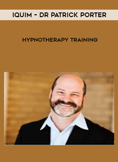 Iquim – Dr Patrick Porter – Hypnotherapy Training digital download