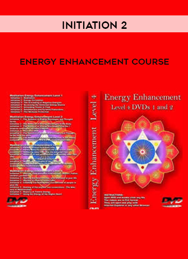 Energy Enhancement Course: Initiation 2 digital download