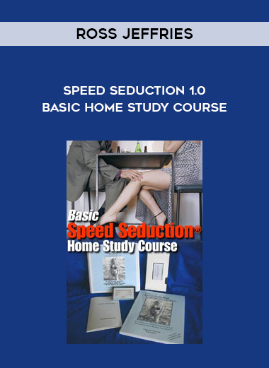 Ross Jeffries – Speed Seduction 1.0 Basic Home Study Course digital download