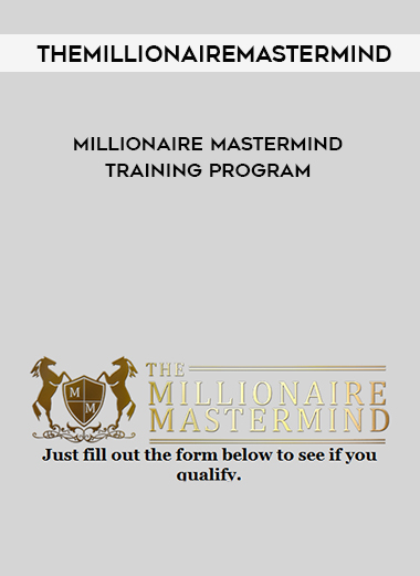 Millionaire Mastermind Training Program digital download