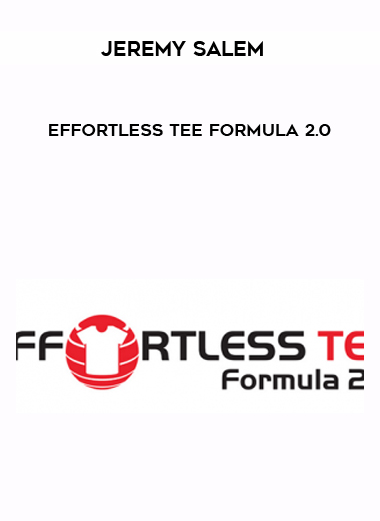 Jeremy Salem – Effortless Tee Formula 2.0 digital download