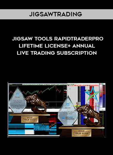 jigsawtrading - Jigsaw Tools RapidTraderPro  Lifetime License+ Annual Live Trading Subscription digital download