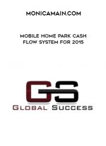 Mobile Home Park Cash Flow System for 2015 digital download