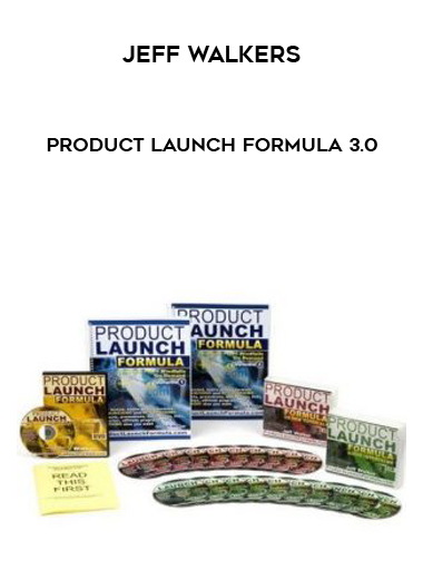 Jeff Walkers Product Launch Formula 3.0 digital download