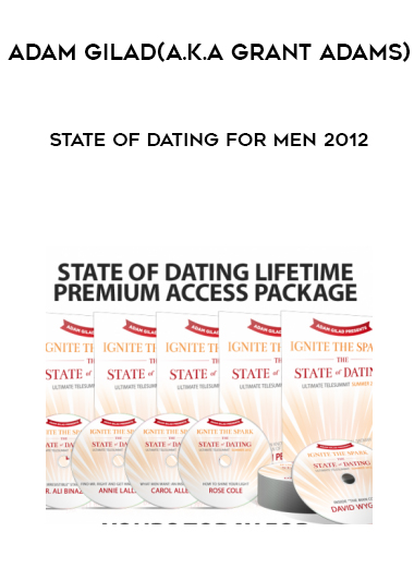 Adam Gilad(a.ka.Grant Adams) – State Of Dating For Men 2012 digital download