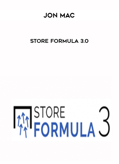 Jon Mac – Store Formula 3.0 digital download